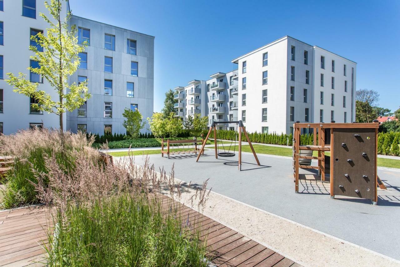 Seaside Beach 150M Do Plazy - Parking - Praia Apartments - Polsat Ergo Arena Plus Gdańsk Exterior foto
