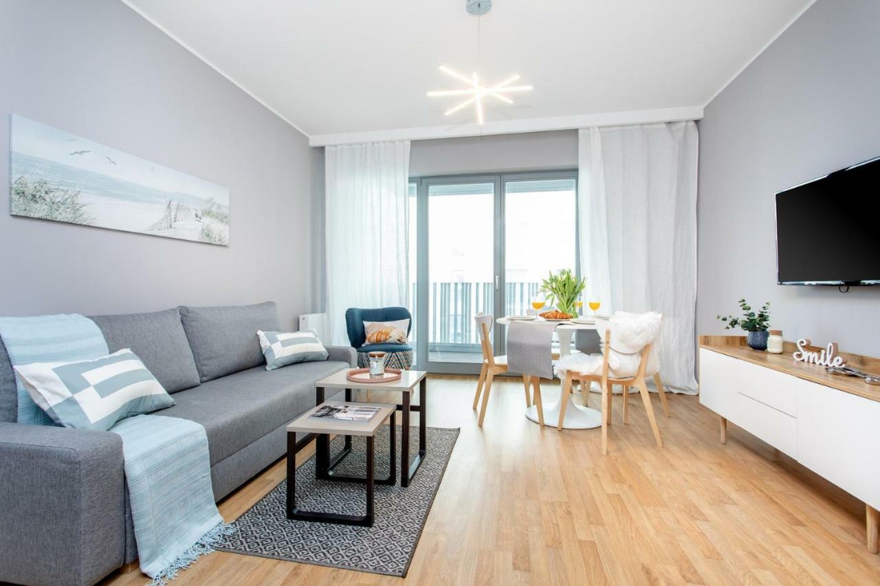 Seaside Beach 150M Do Plazy - Parking - Praia Apartments - Polsat Ergo Arena Plus Gdańsk Exterior foto
